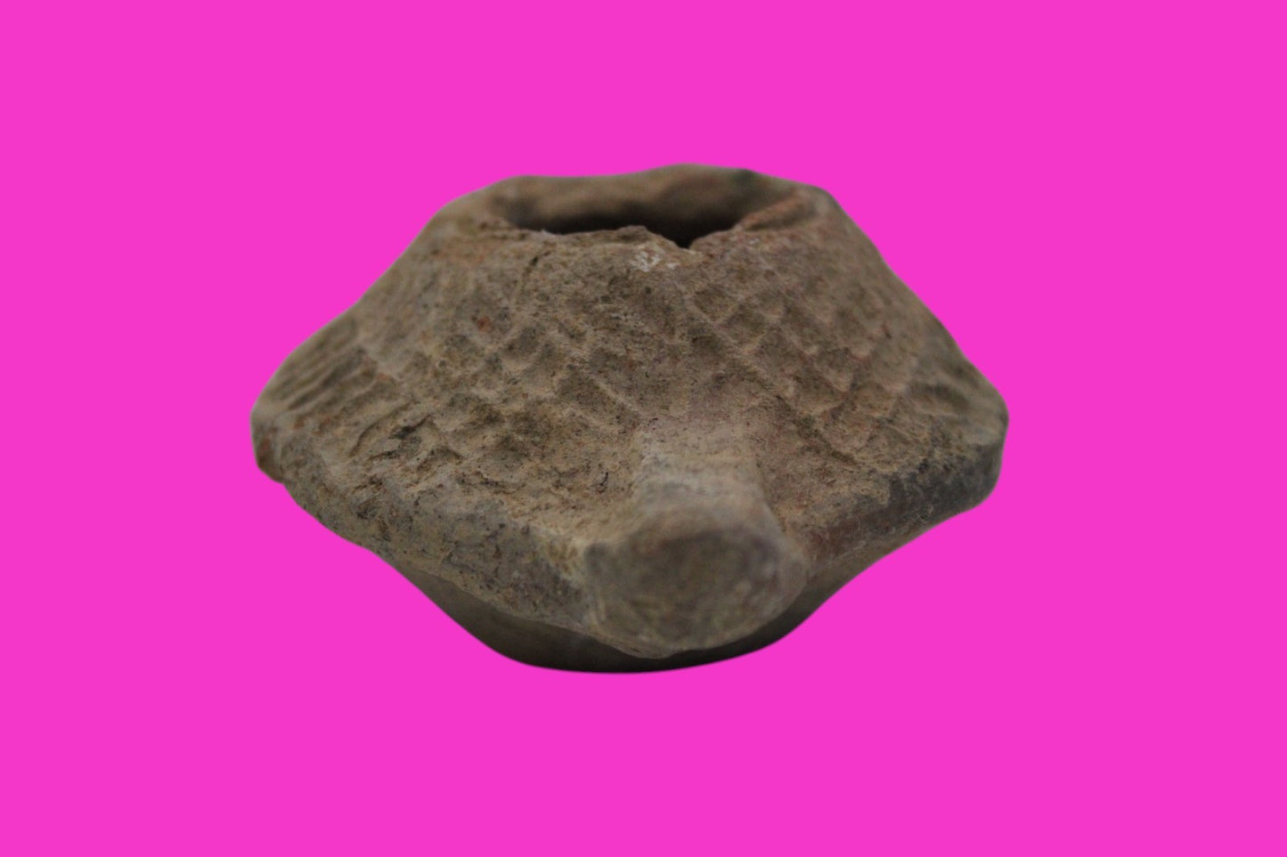 Ancient Holy Land Oil Lamp Artifact From Jesus Christ Home Land 100-500AD COA 54