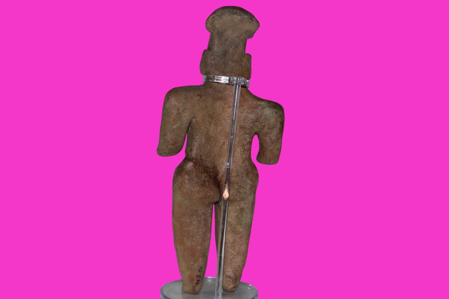 Pre Columbian Artifact Giant 10in Female Tomb Figure Colima Mexico 100BC COA 272