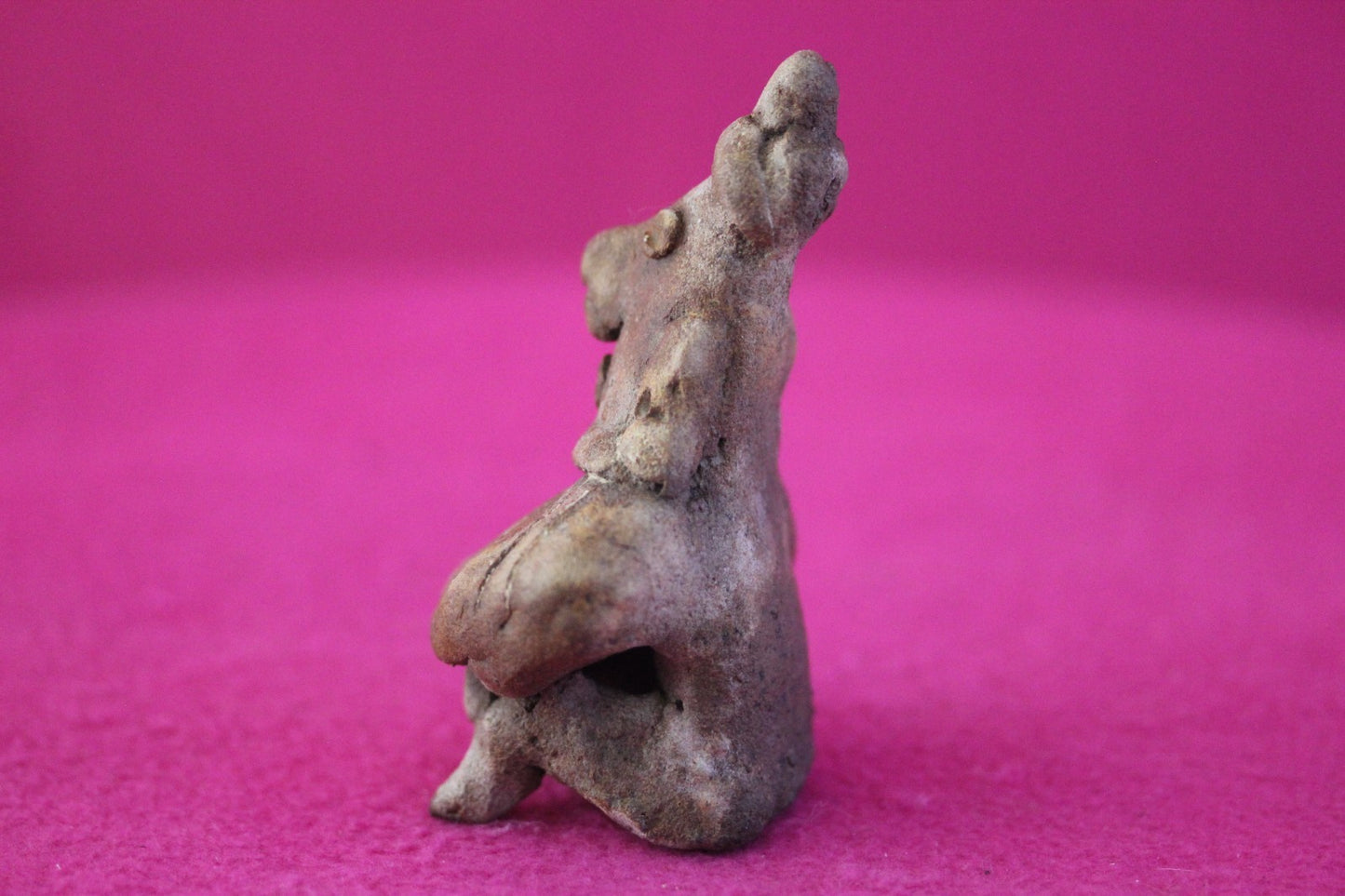 Authentic Pre Columbian Artifact Rare Skirted Tomb Figure Colima Mexico COA 181