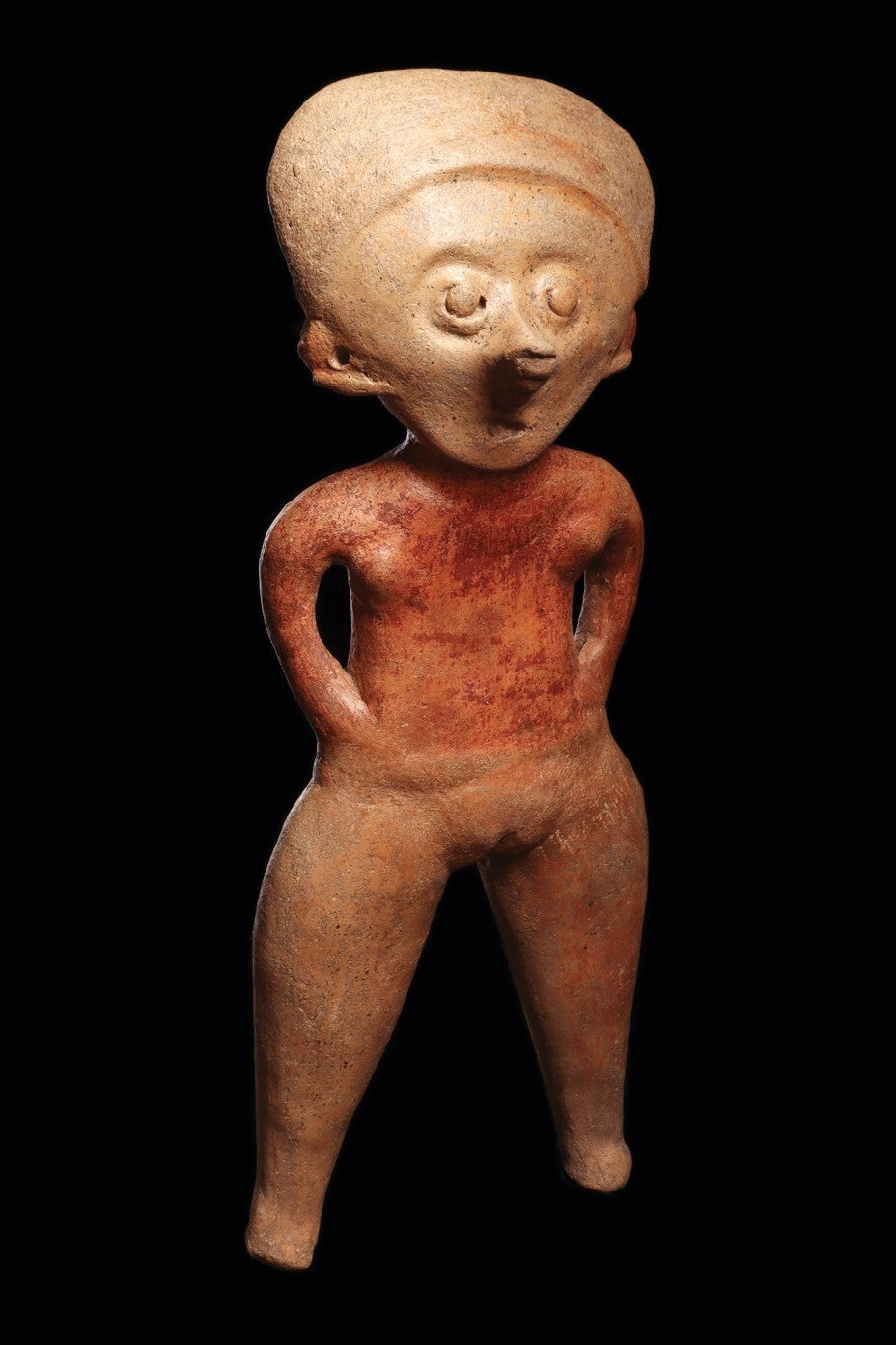 Pre Columbian Artifact Authentic Big Chinesco Figure Mexico Arte Primitivo T126