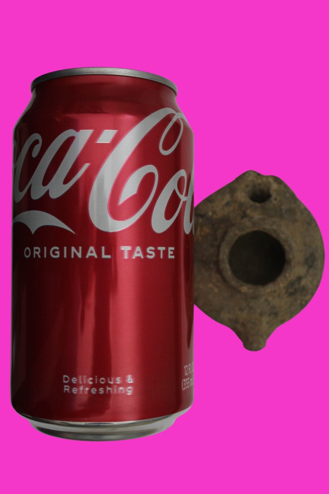 Ancient Holy Land Oil Lamp Artifact Jesus Christ Homeland 100BC-200AD COA 45