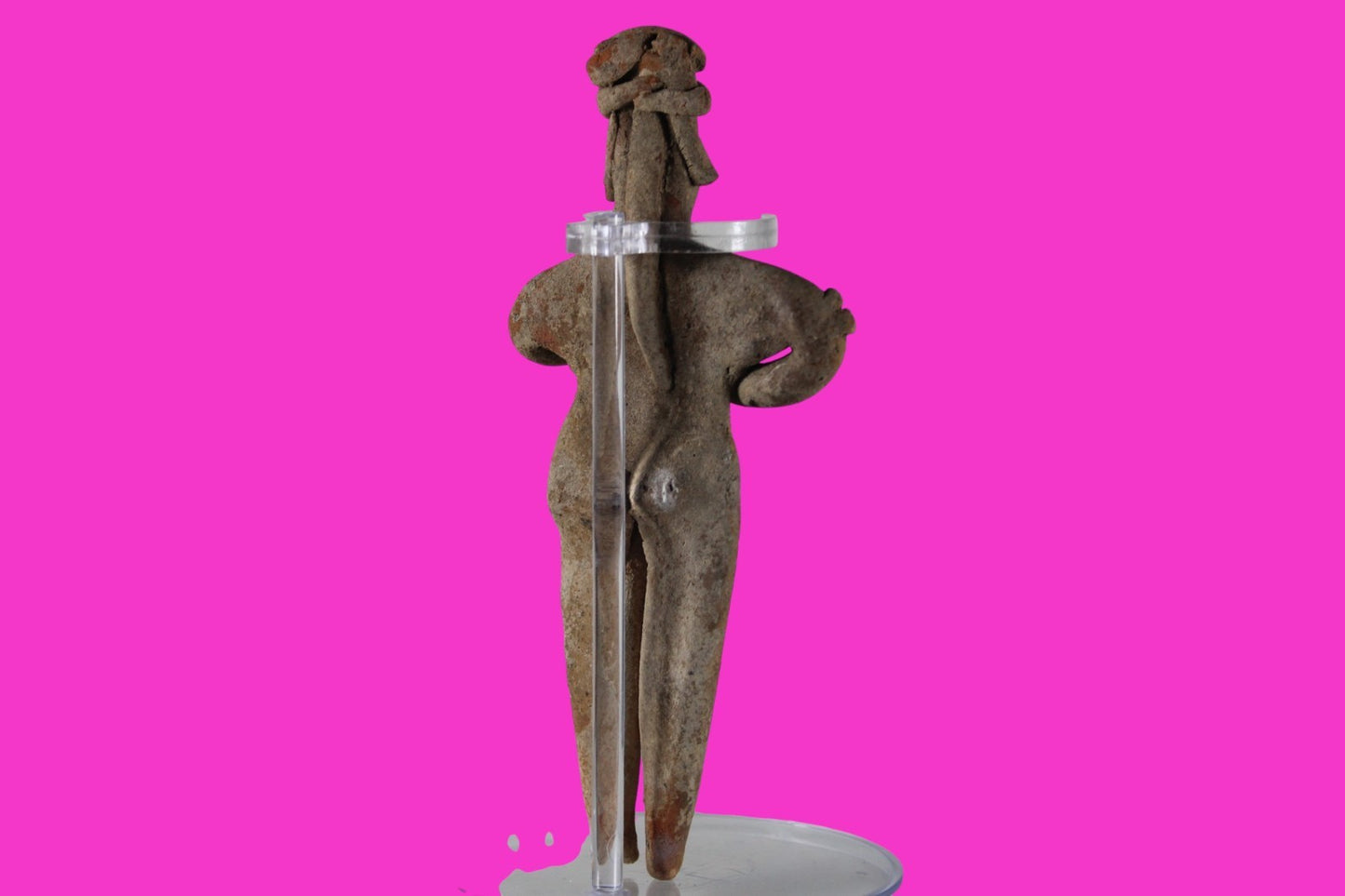 Pre Columbian Artifact 6 Inch Tall Shaft Tomb Figure Colima Mexico 100BC COA 285