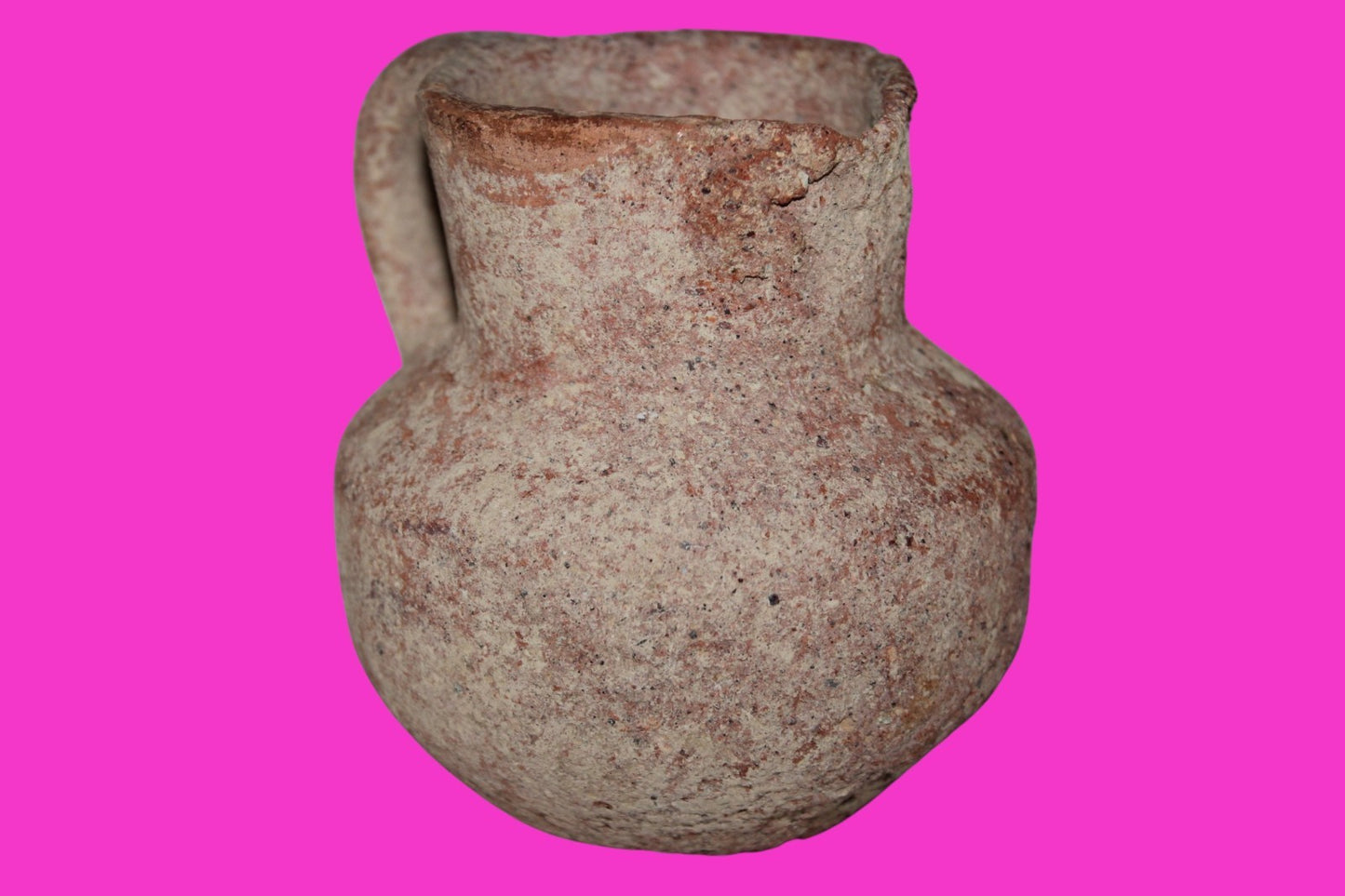 Ancient Holy Land Artifact Jug From Time of Jesus Christ 100 BC - 100 AD COA 14