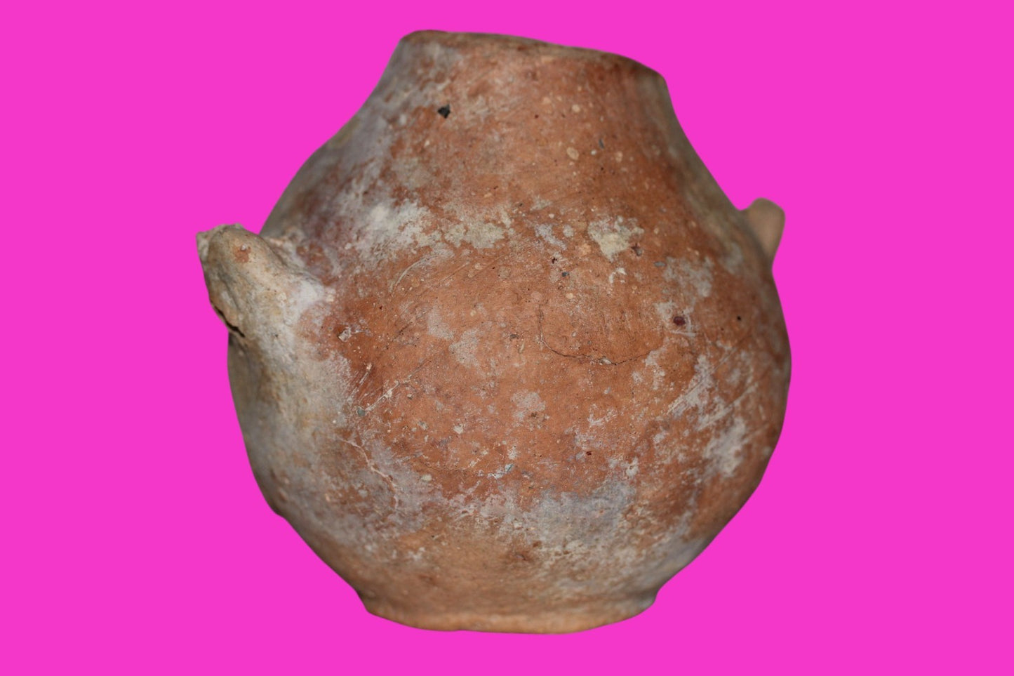 Ancient Holy Land Artifact 5500 Year Old Jar Before Abraham 3500 BC COA J144