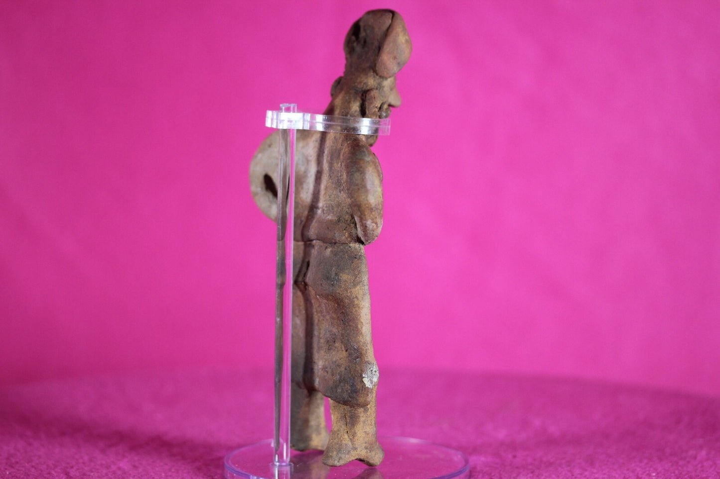 Authentic Pre Columbian Artifact Rare Grandma Tomb Figure Colima Mexico COA 142