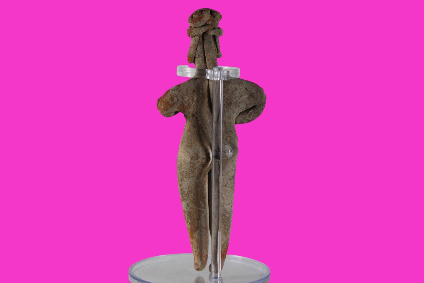 Pre Columbian Artifact 6 Inch Tall Shaft Tomb Figure Colima Mexico 100BC COA 285