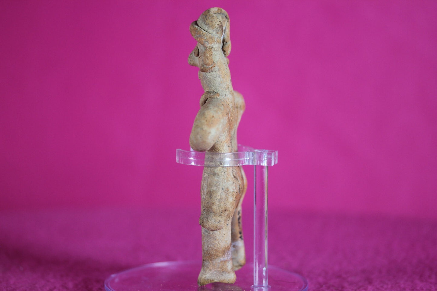 Authentic Pre Columbian Artifact Tomb Figure Colima Mexico 100 BC-250 AD COA 140