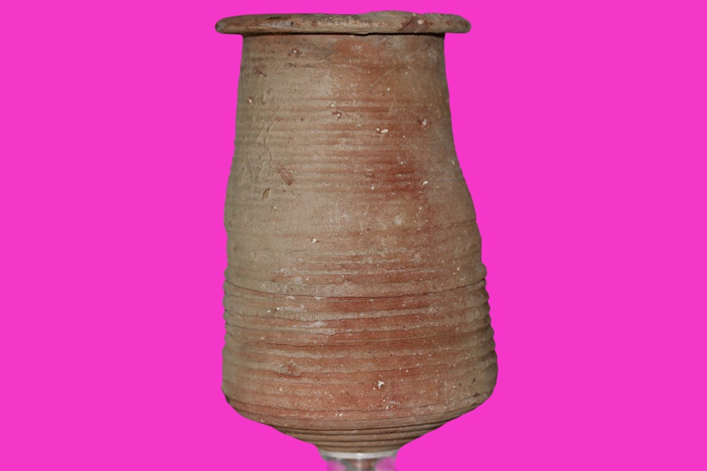 Ancient Holy Land Artifact Large Beaker Found in Israel 400 BC-600 AD COA J128