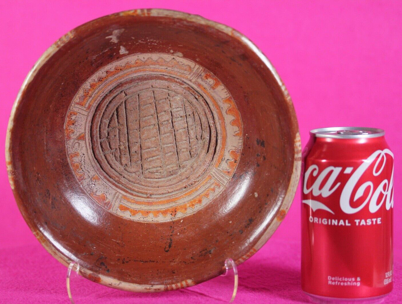 Pre Columbian Artifact Authentic Tripod Bowl Michoacan Ex Arte Primitivo COA T35