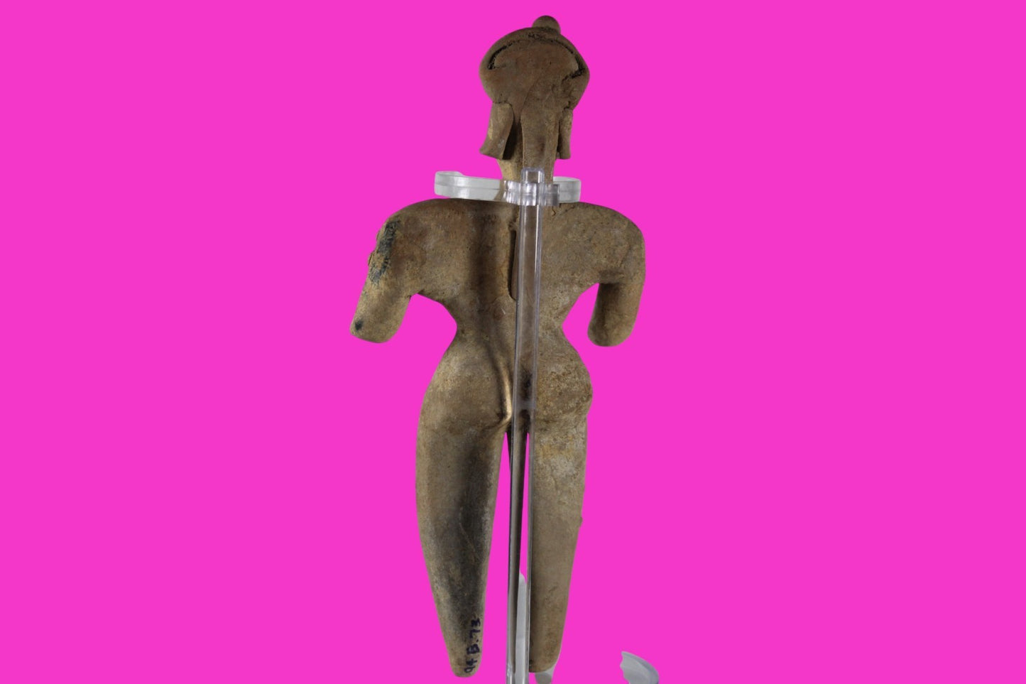 Pre Columbian Artifact 7 Inch Tall Shaft Tomb Figure Colima Mexico 100BC COA 286