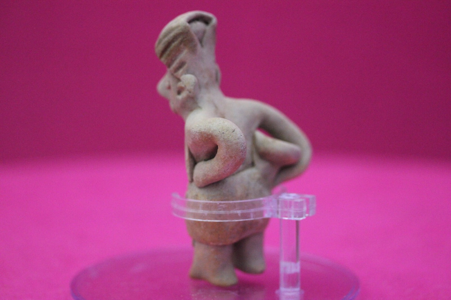 Authentic Pre Columbian Artifact Rare Grandma Tomb Figure Colima Mexico COA 147