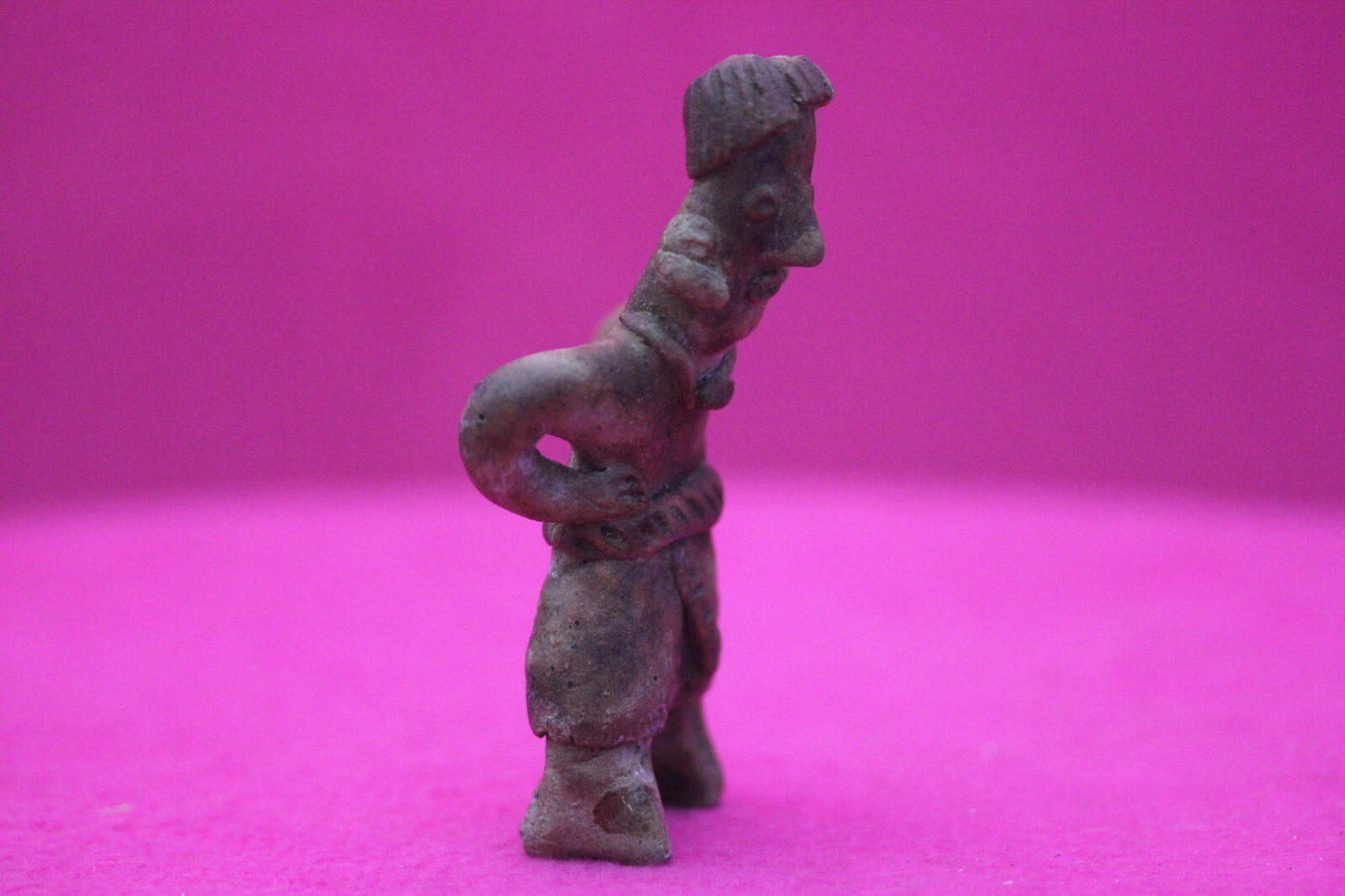 Pre Columbian Artifact Authentic Rare Grandma Tomb Figure Colima Mexico  COA 154
