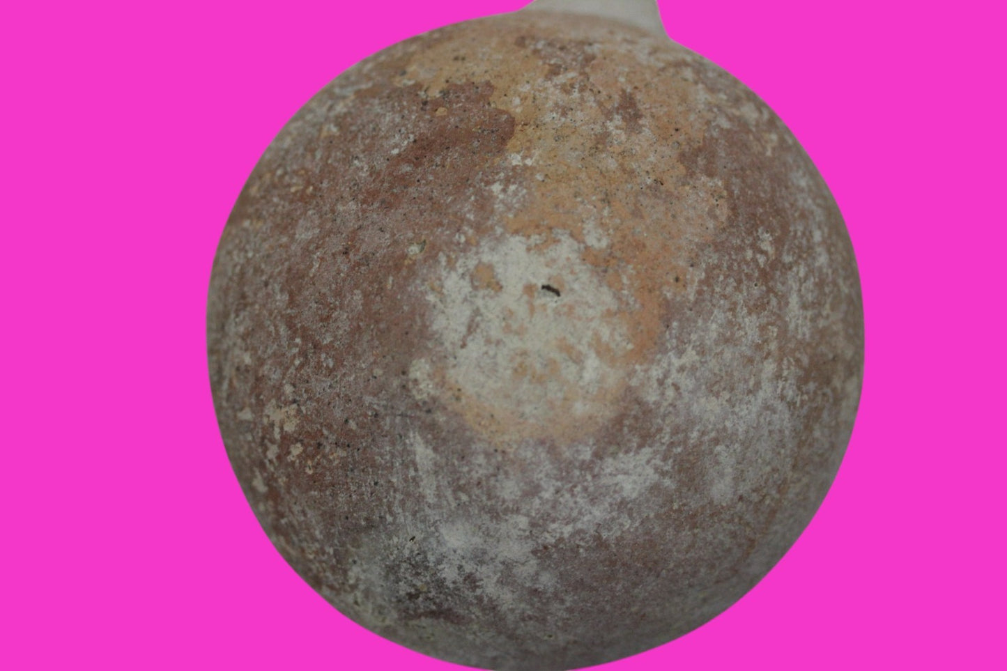 Holy Land Authentic Artifact Jesus Christ Home Land Juglet 100BC-400AD COA J35