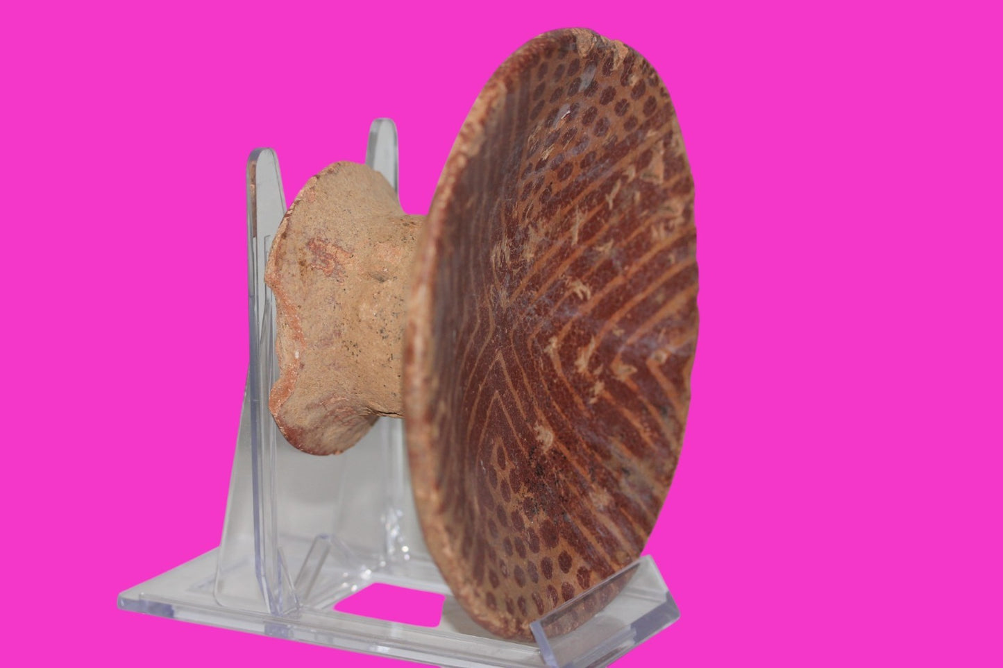 Pre Columbian Artifact Authentic Pedestal Bowl Narino Columbia 1000 AD COA J100