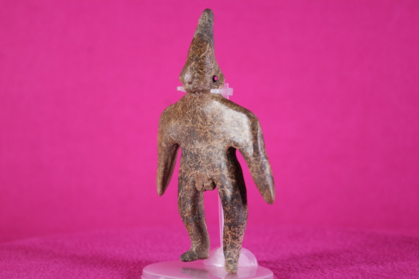 Authentic Pre Columbian Artifact Colima Shaman Mexico Ex Arte Primitivo COA J59