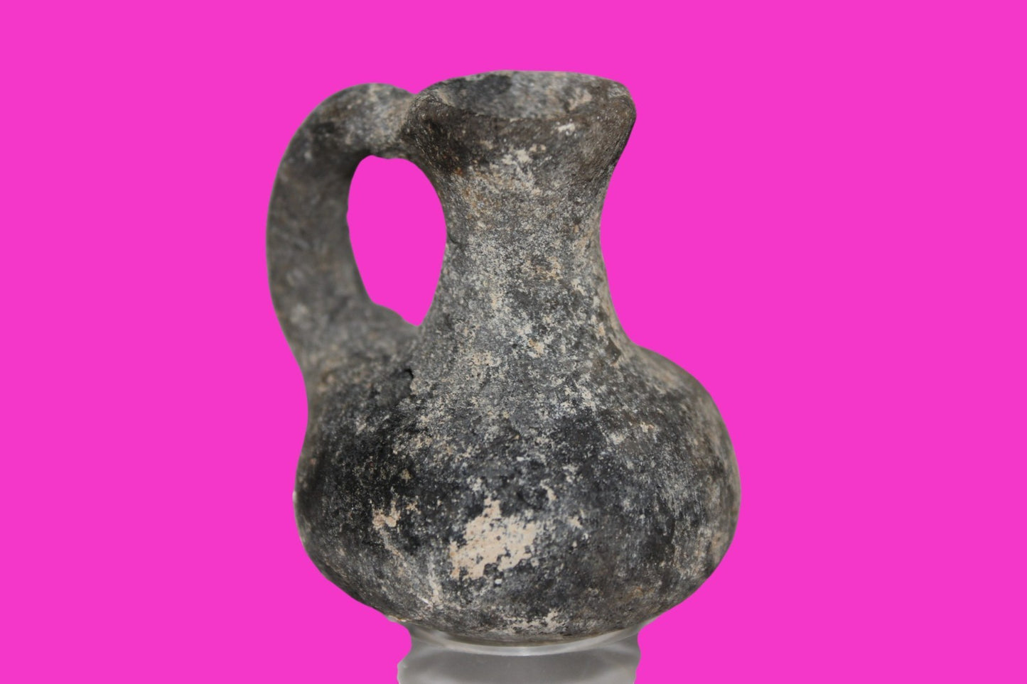 Ancient Holy Land Artifact King David Mini Jugglet Christ Home Land 1000BC COA 2