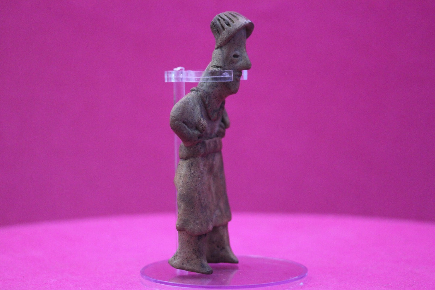 Authentic Pre Columbian Artifact Old Grandma Colima Mexico 100 BC-250 AD COA 151