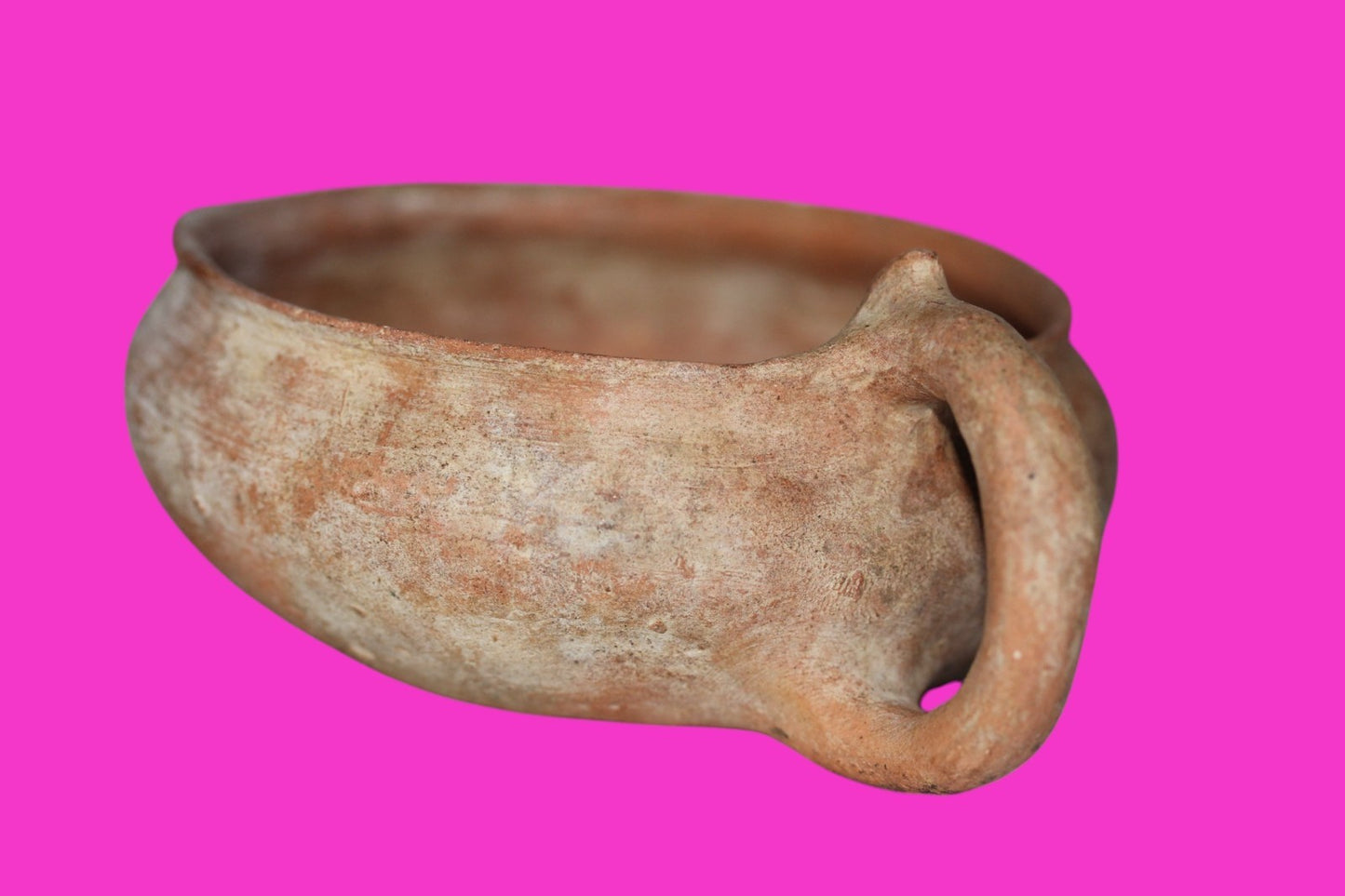 Holy Land Artifact Authentic 4000 Year Old Cup Time of Abraham 2000 BC COA J112