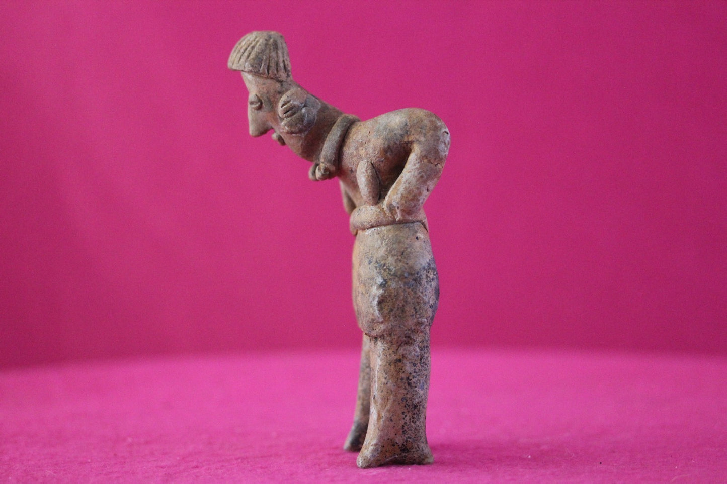 Pre Columbian Authentic Artifact Rare Grandma Tomb Figure Colima Mexico COA 201