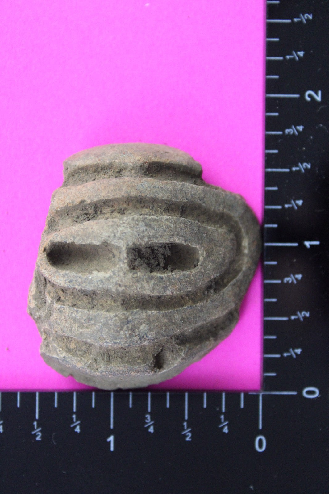 Puerto Rico Taino Pre Columbian Pottery Artifact FREE Display Case 1000AD COA 61