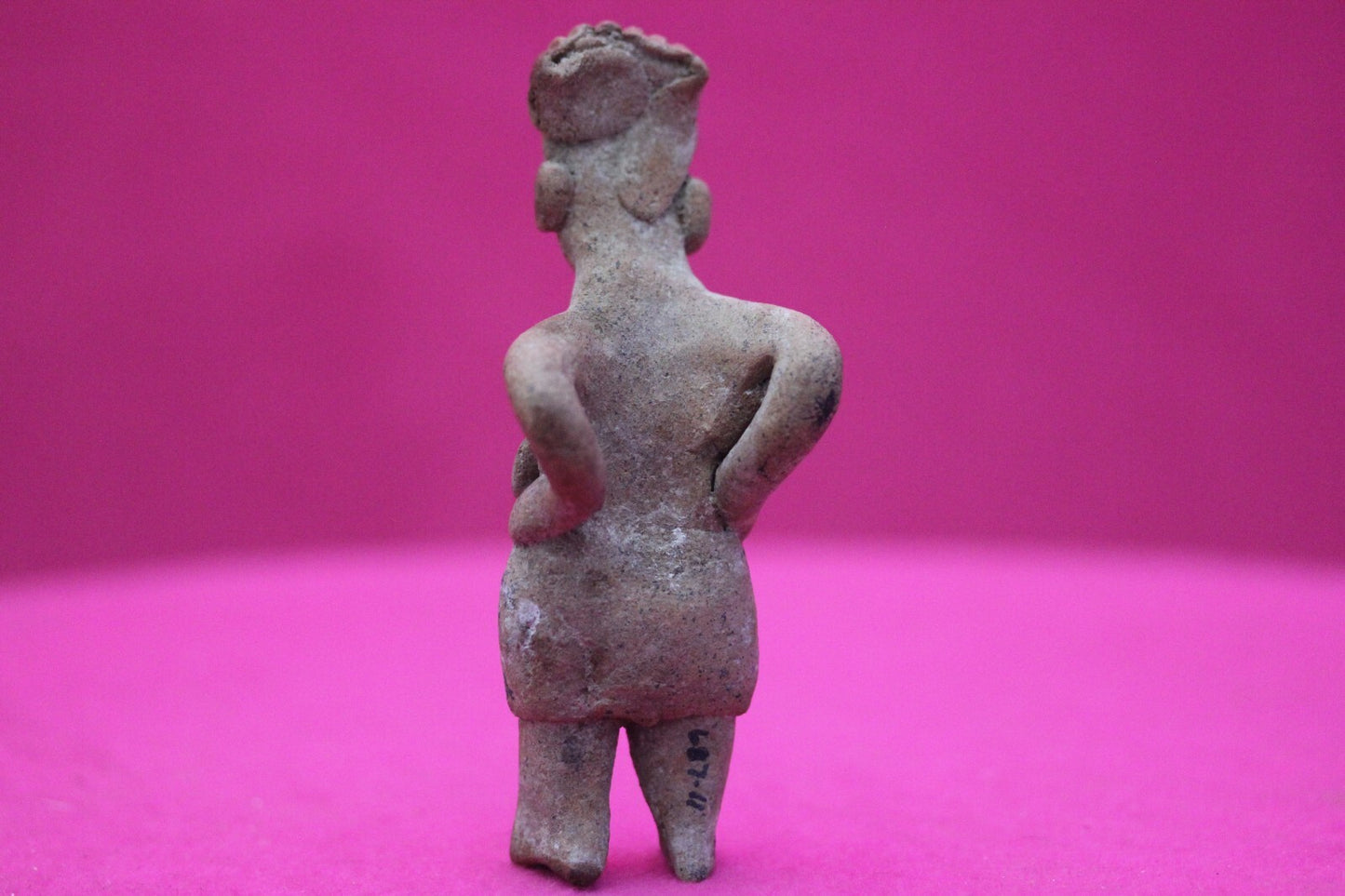 Authentic Pre Columbian Artifact Rare Grandma Tomb Figure Colima Mexico COA 153