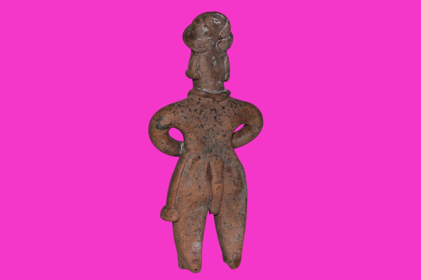 Pre Columbian Artifact Authentic Tomb Figure Colima Mexico 100BC - 250AD COA 212