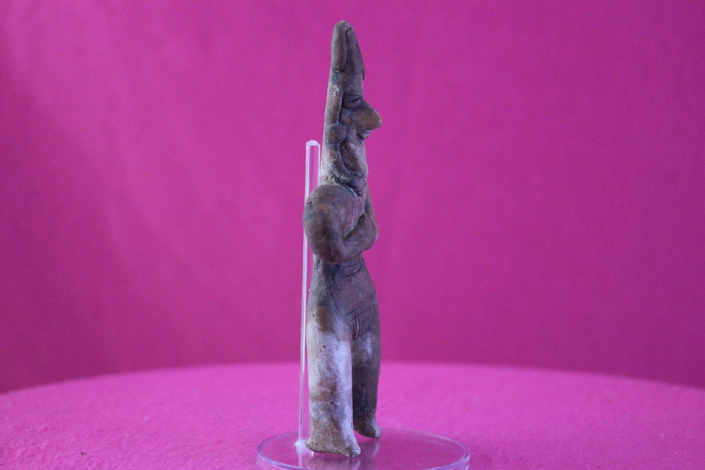 Authentic Pre Columbian Artifact Pretty Lady Tomb Figure Colima Mexico COA 195