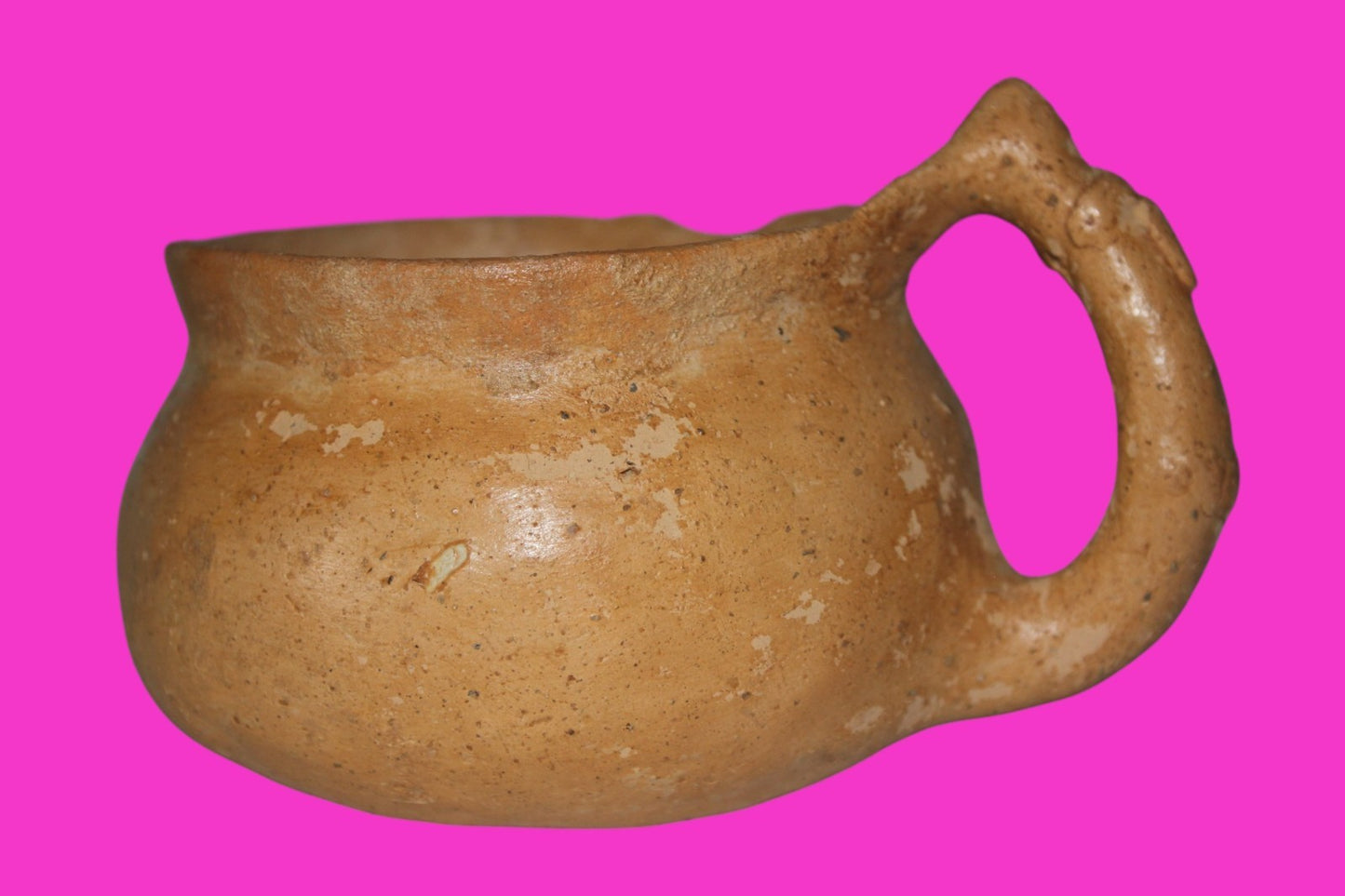 Time of Abraham Holy Land Artifact Ancient 4000 Year Old Cup 2000 BC COA J117