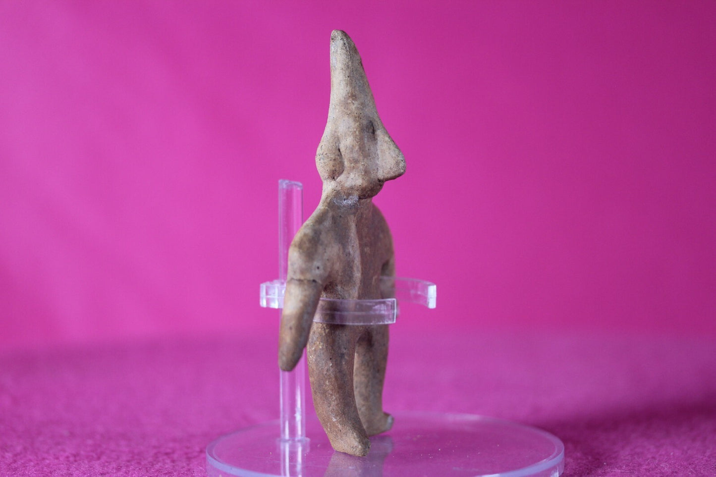 Authentic Pre Columbian Archaic Artifact Tomb Figure Colima Mexico 100BC COA 136