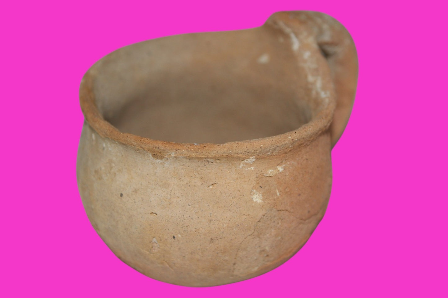 Time Of Abraham Holy Land Artifact Ancient 4000 Year Old Cup 2000 BC COA 23