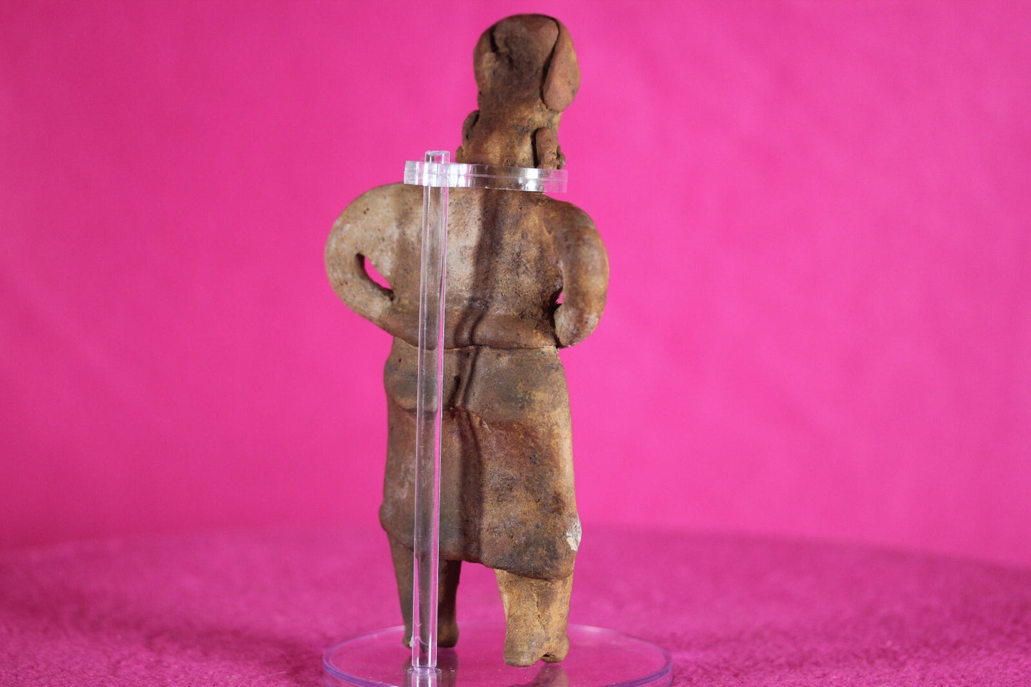 Authentic Pre Columbian Artifact Rare Grandma Tomb Figure Colima Mexico COA 142