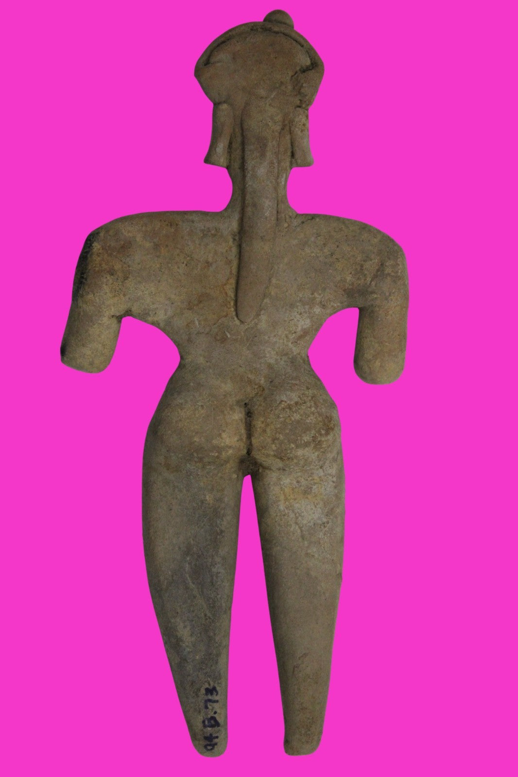 Pre Columbian Artifact 7 Inch Tall Shaft Tomb Figure Colima Mexico 100BC COA 286
