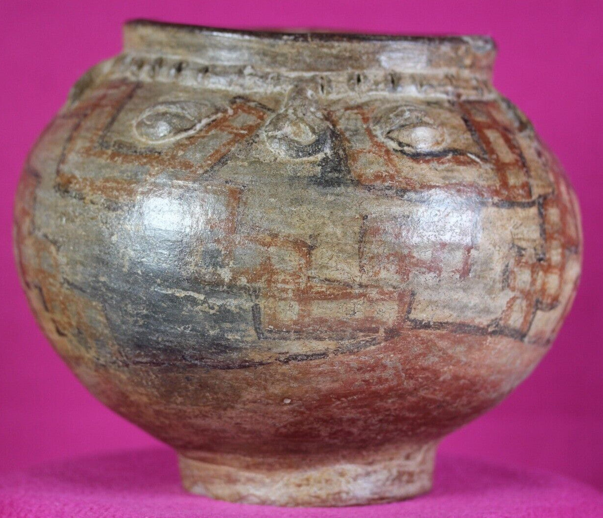 Pre Columbian Authentic Artifact  Bowl Nicoya Costa Rica 800-1200 AD COA J22