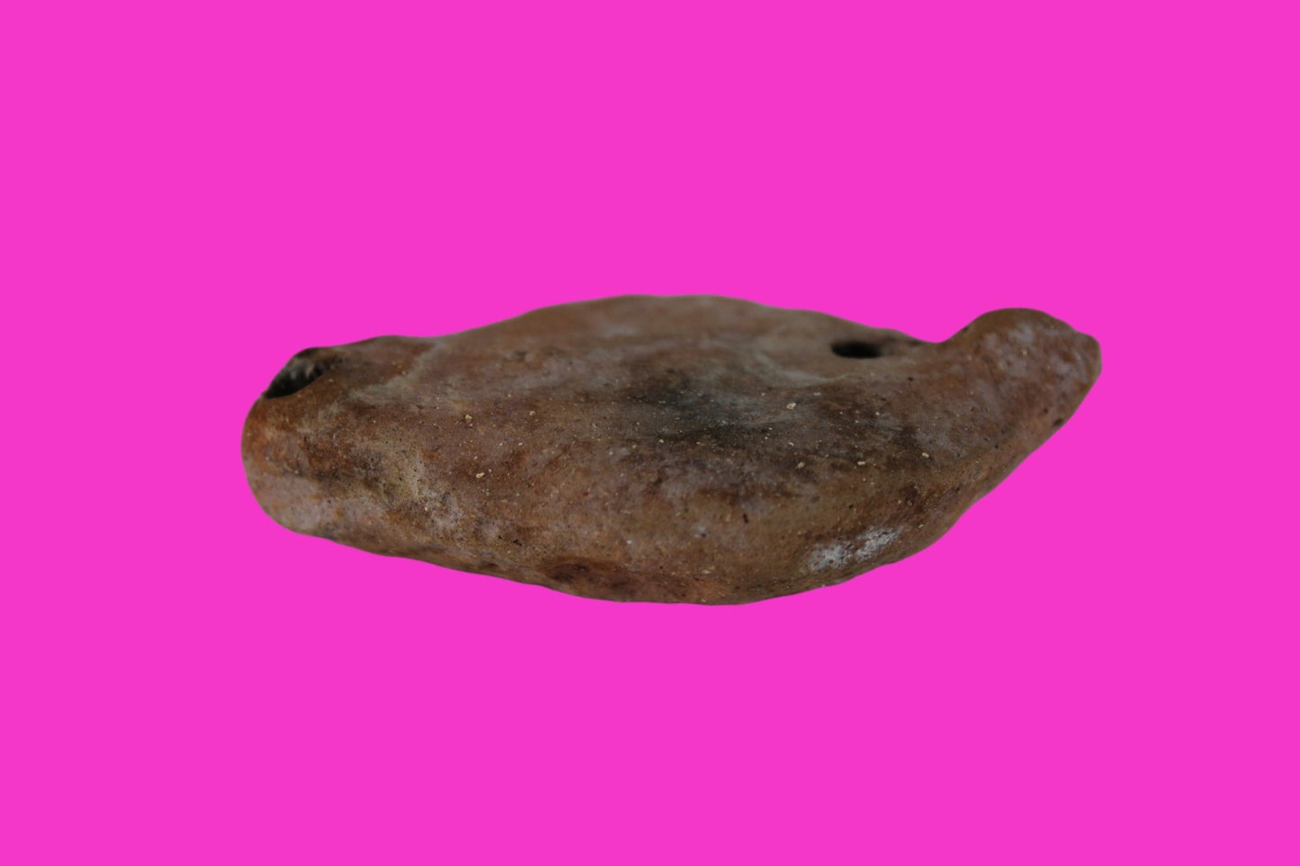 Ancient Holy Land Oil Lamp Artifact Jesus Christ Homeland 100BC-200AD COA 46