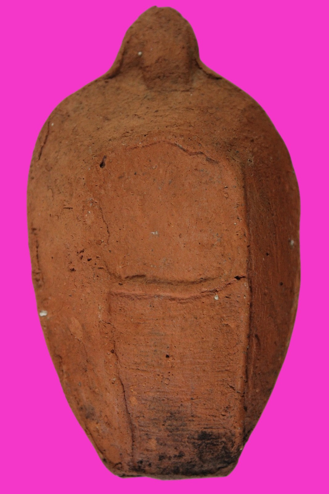 Ancient Holy Land Oil Lamp Artifact 2 Hidden Christian Crosses 300-600 AD COA 77