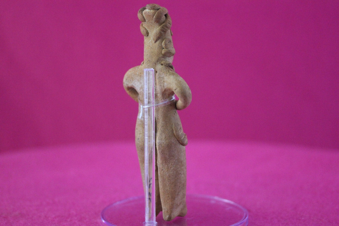 Authentic Pre Columbian Artifact Tomb Figure Colima Mexico 100 BC-250 AD COA 162