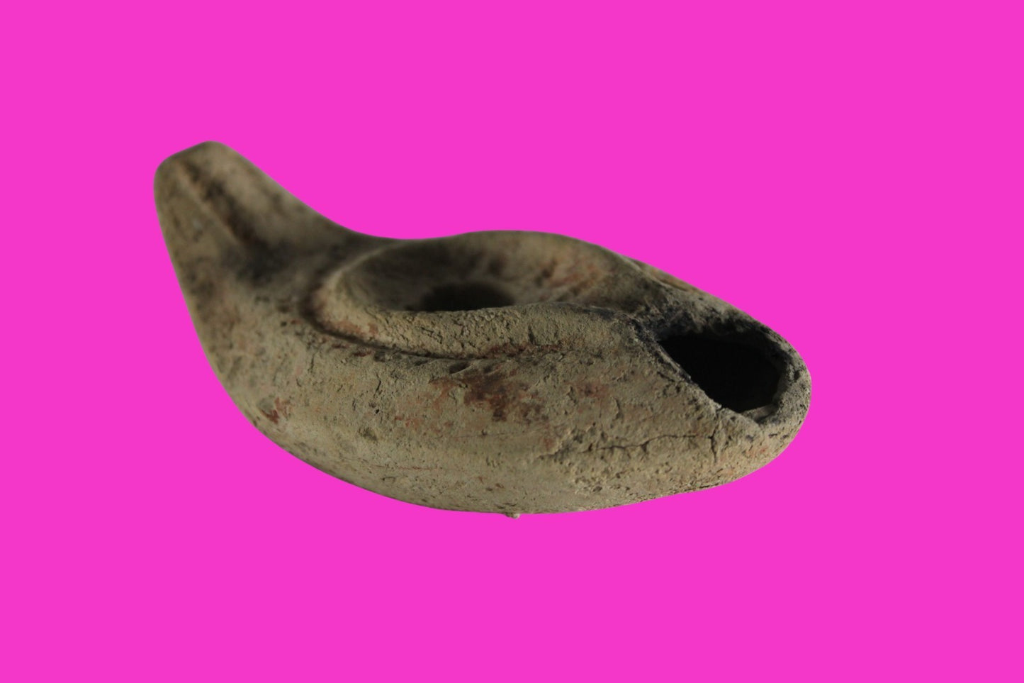 Ancient Holy Land Oil Lamp Artifact From Jesus Christ Homeland 400-500AD COA 28