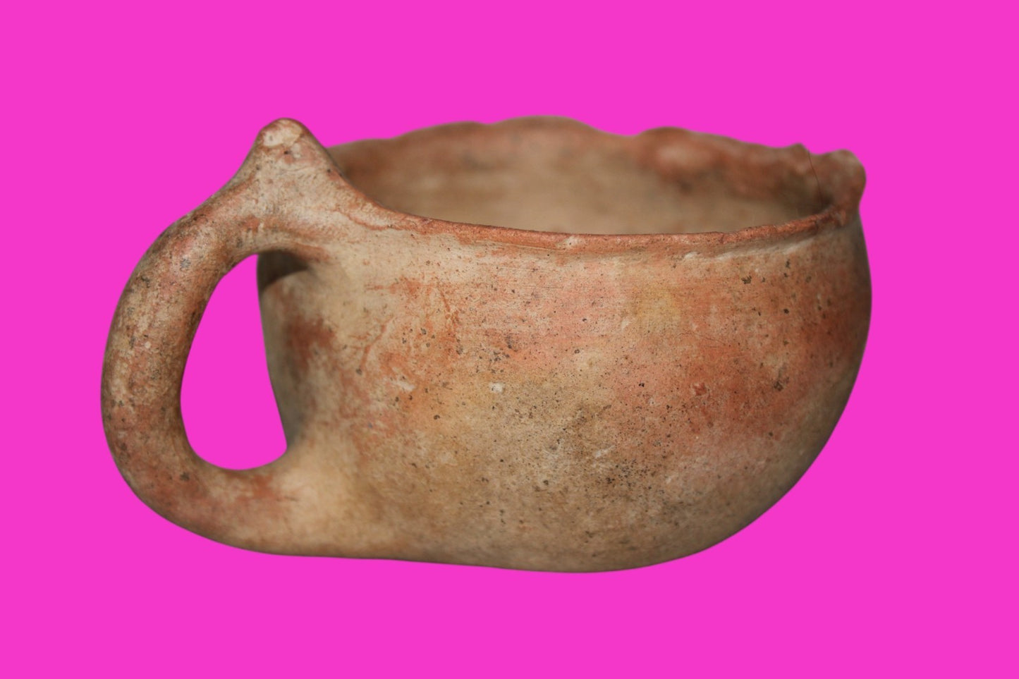 Time of Abraham Holy Land Artifact Ancient 4000 Year Old Cup 2000 BC COA J118