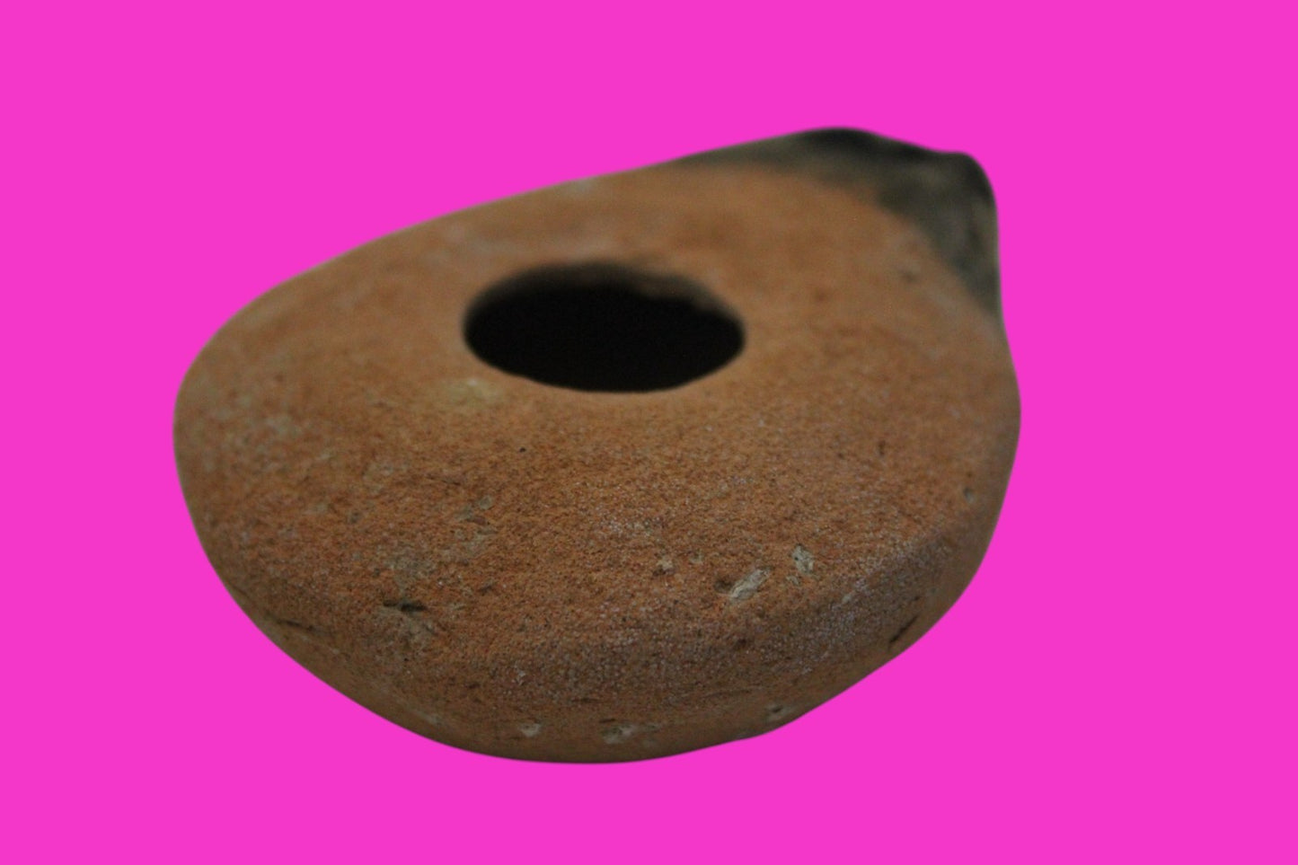 Ancient Holy Land Oil Lamp Artifact Jesus Christ Home Land 100BC-100AD COA 49