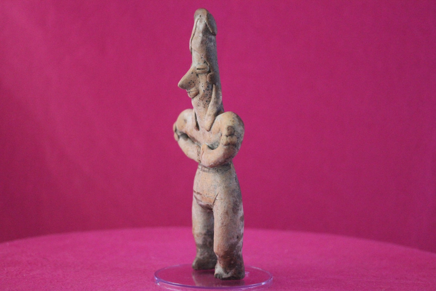 Authentic Pre Columbian Artifact Female Shaman Tomb Figure Colima Mexico COA 198
