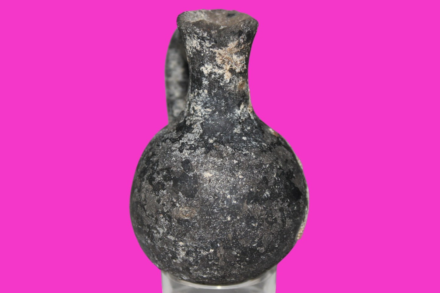 Ancient Holy Land Artifact King David Mini Jugglet Christ Home Land 1000BC COA 4