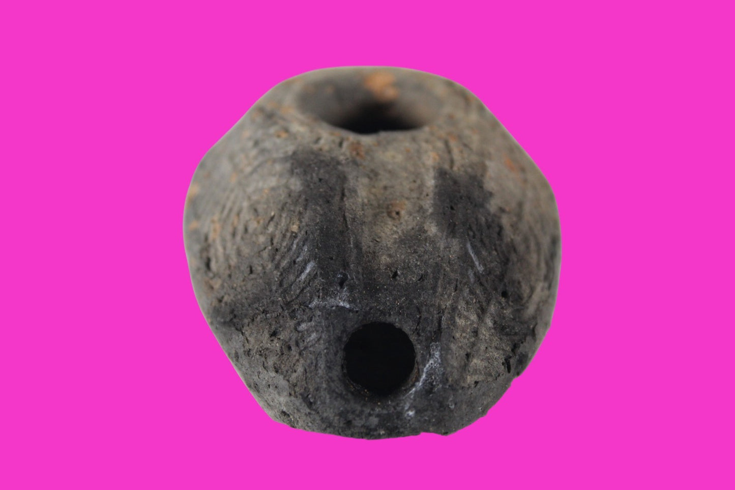 Oil Lamp Holy Land Ancient Artifact Jesus Christ Home Israel 300-600 AD COA 137