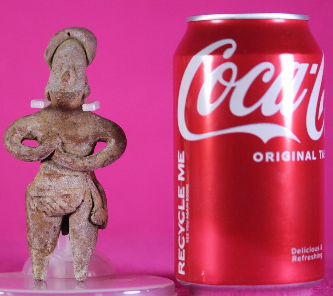 Pre Columbian Artifact Colima Figure Mexico 300BC-300AD ex Primitivo COA J54