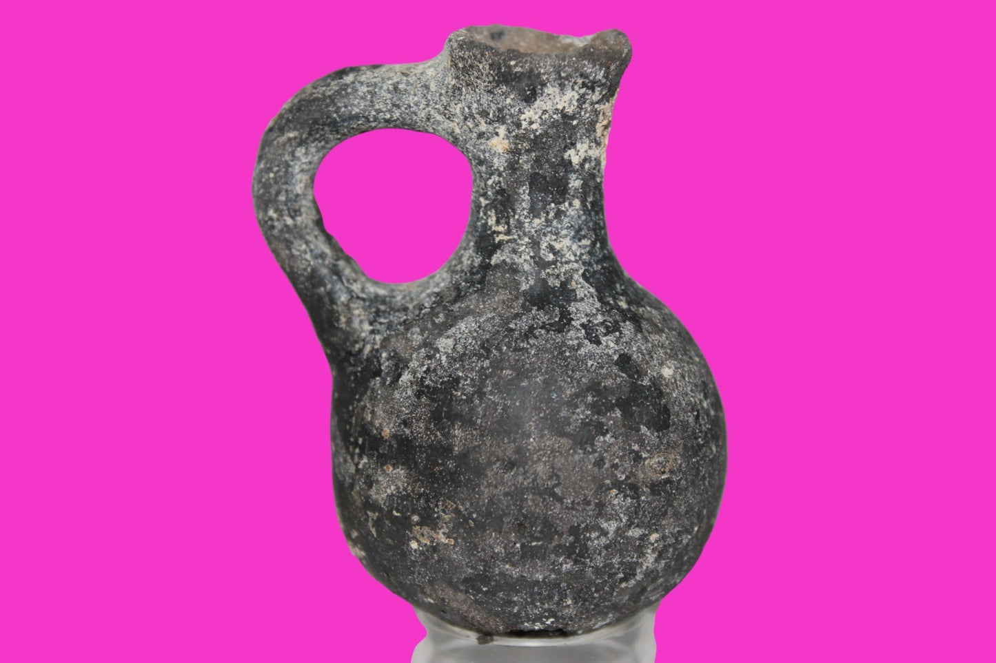 Ancient Holy Land Artifact King David Mini Jugglet Christ Home Land 1000BC COA 4