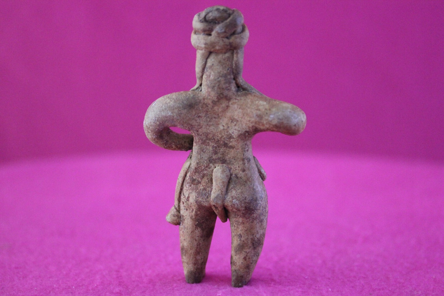 Authentic Pre Columbian Artifact Tomb Figure Colima Mexico 100 BC-250 AD COA 175