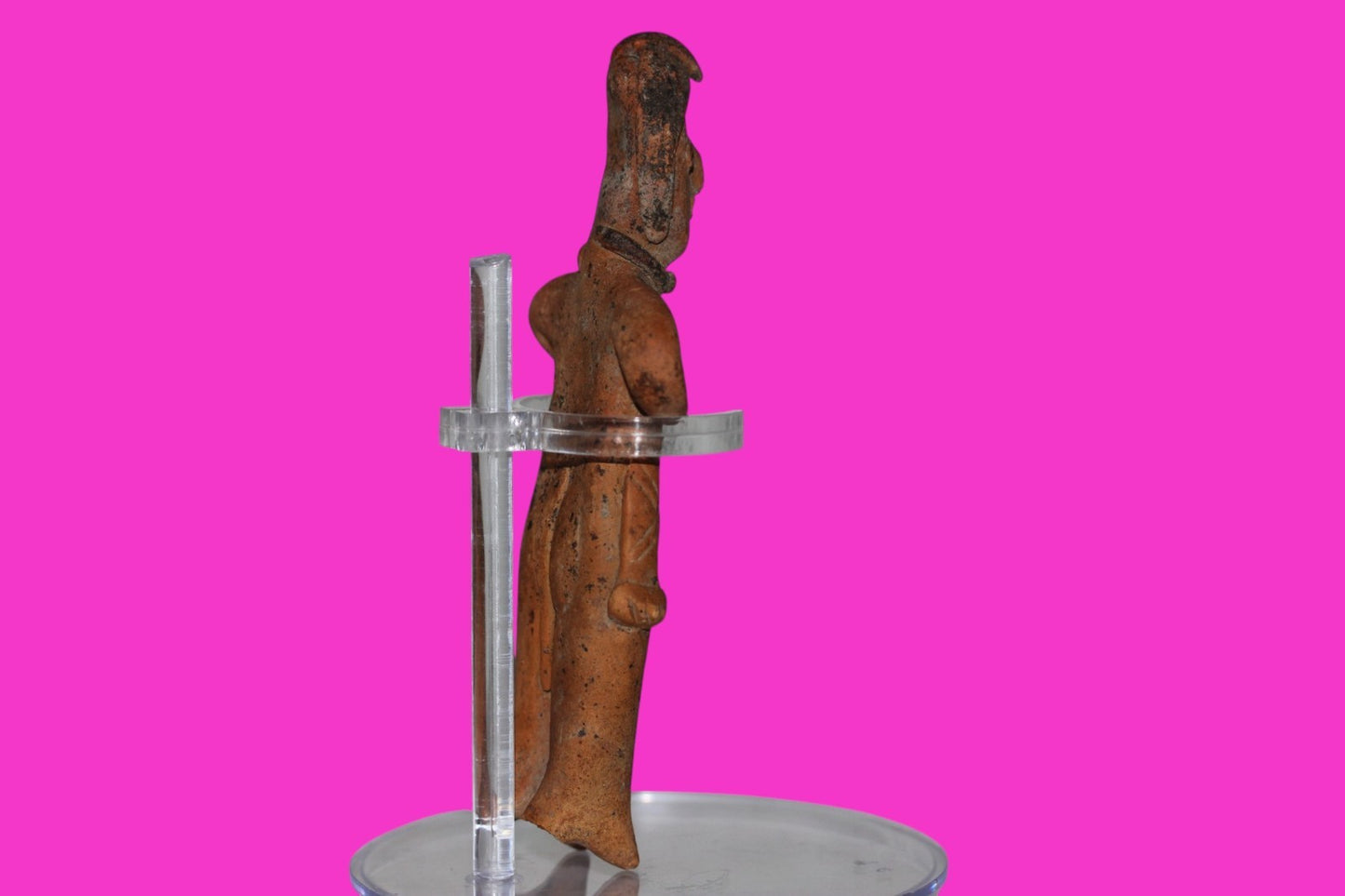Authentic Pre Columbian Artifact Pretty Lady Tomb Figure Colima Mexico COA 17