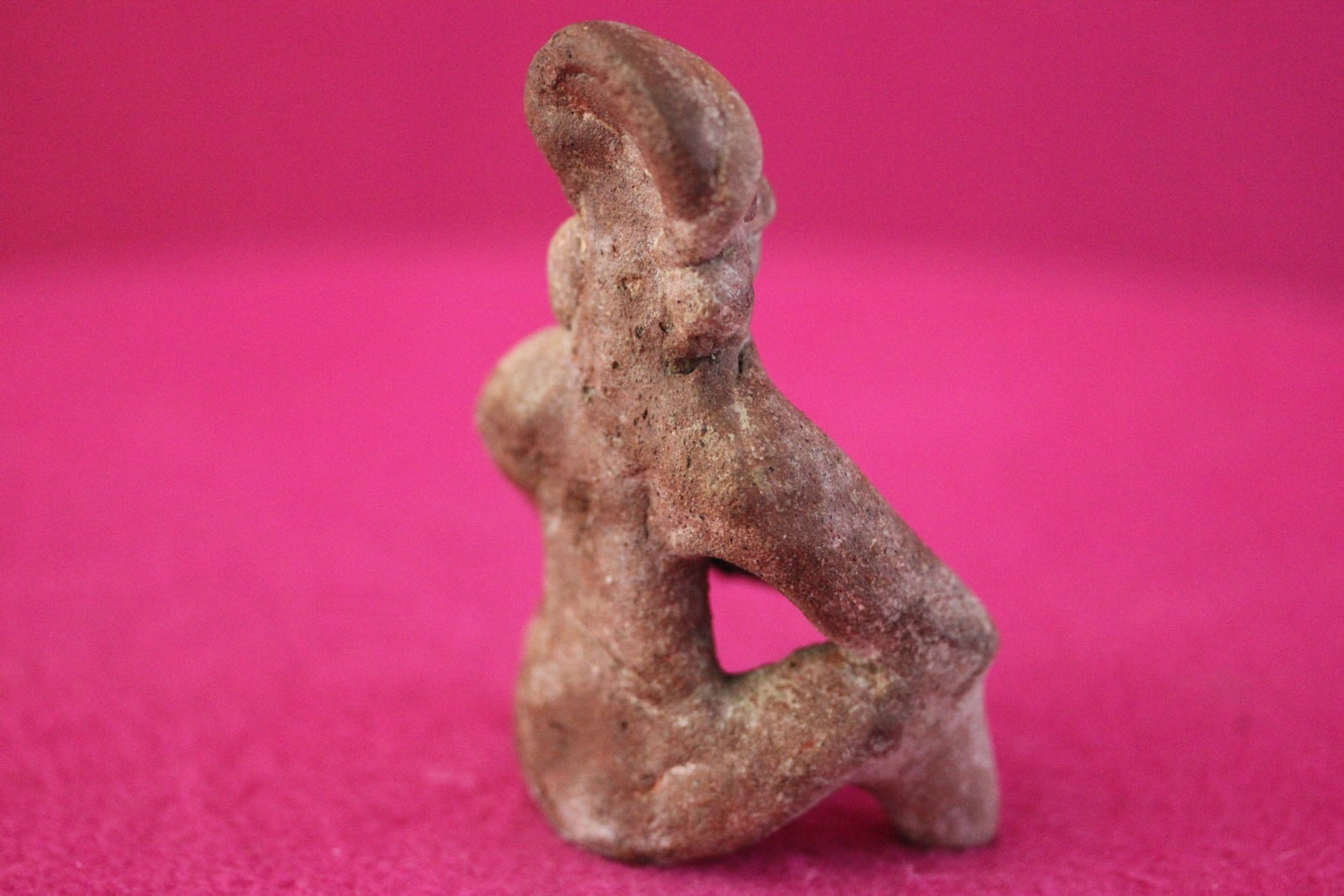 Authentic Pre Columbian Artifact Rare Skirted Tomb Figure Colima Mexico COA 185