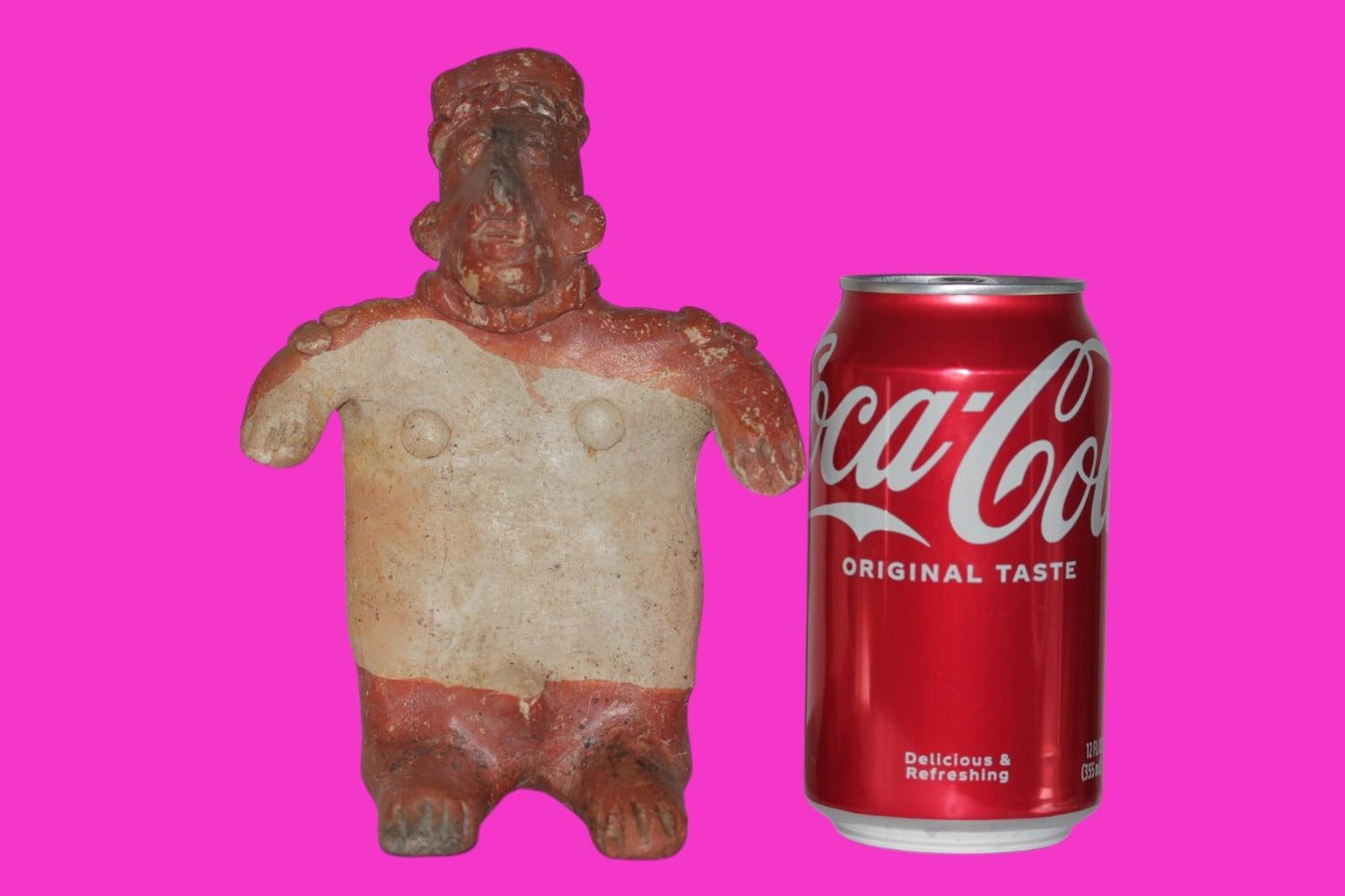 Pre Columbian Artifact Authentic Male Jalisco Figure Mexico 1000BC-250AD COA 213