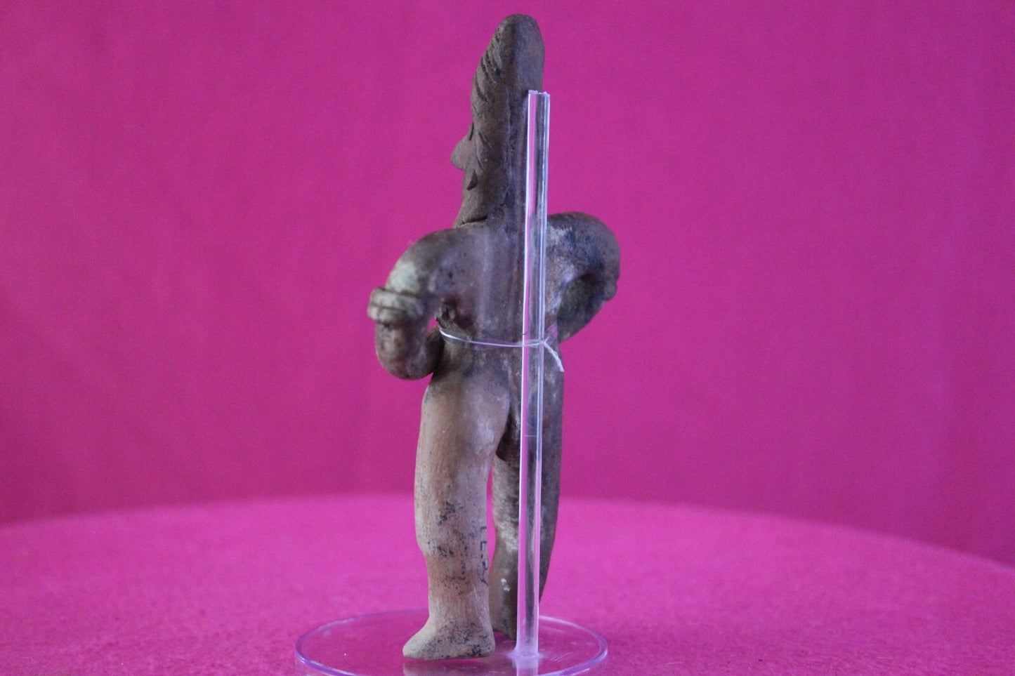 Authentic Pre Columbian Artifact Tomb Figure Colima Mexico 100 BC-250 AD COA 159