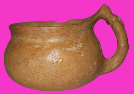 Time of Abraham Holy Land Artifact Ancient 4000 Year Old Cup 2000 BC COA J117